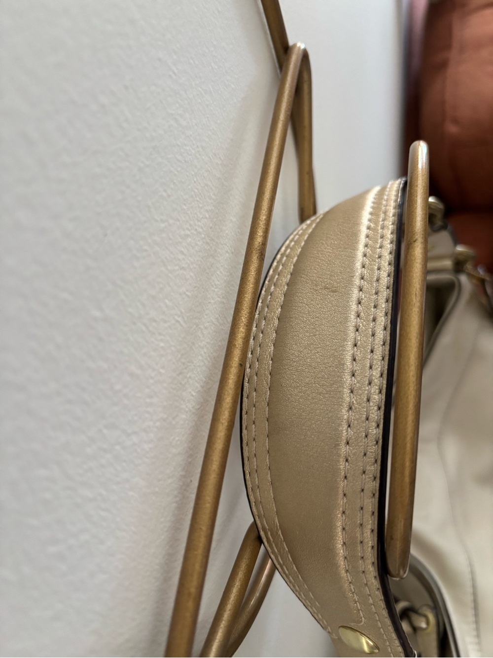 Coach Maggie White Leather Hobo Shoulder Bag Style 12939! - Picture 9 of 15